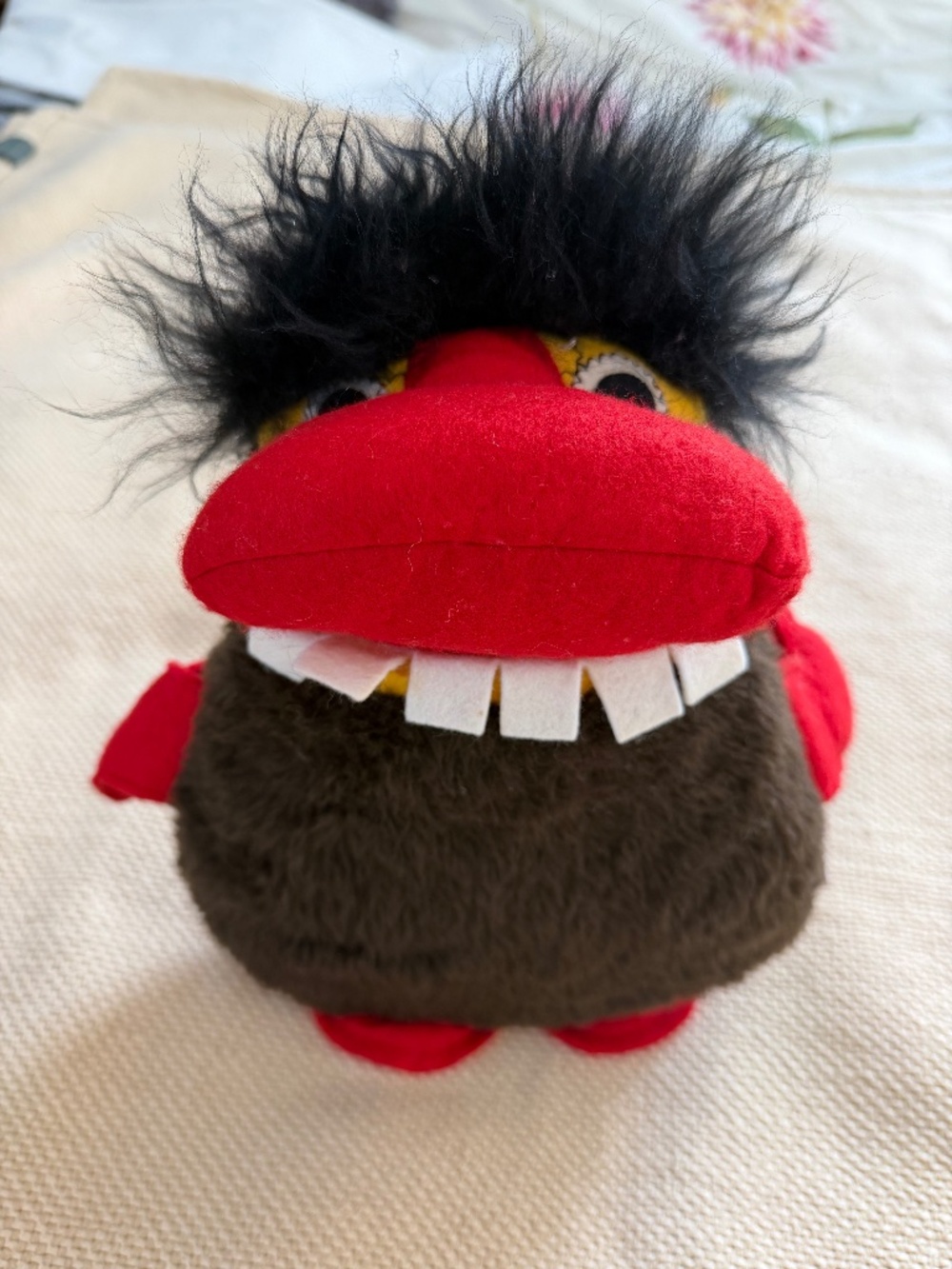 U.S. TROLLS Bugbear Plush Trolldom Trolls Handmade in USA Wilmington NC 11"